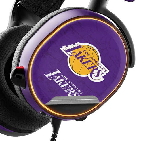 NBA Los Angeles Lakers Purple Primary Logo SteelSeries Arctis 3 Skin