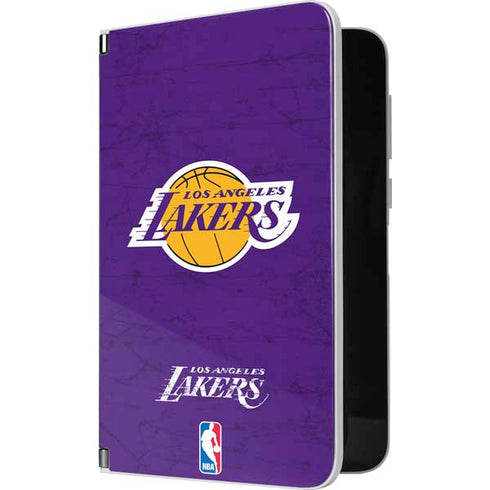 NBA Los Angeles Lakers Purple Primary Logo Surface Duo Skin