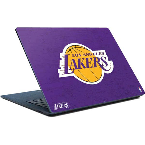 NBA Los Angeles Lakers Purple Primary Logo Surface Laptop Skin