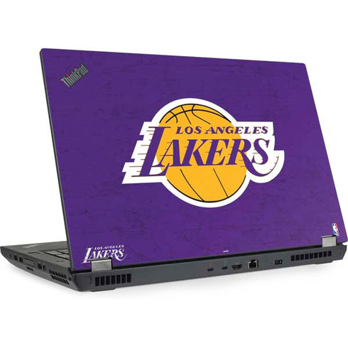 NBA Los Angeles Lakers Purple Primary Logo Lenovo ThinkPad Skin