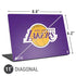 NBA Los Angeles Lakers Purple Primary Logo Universal Laptop 11in (8.8 x 6.2in) Skin