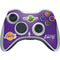 NBA Los Angeles Lakers Purple Primary Logo Xbox 360 Wireless Controller Skin