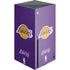 NBA Los Angeles Lakers Purple Primary Logo Xbox Series X Console Skin