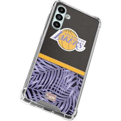 NBA Los Angeles Lakers Retro Palms Galaxy A13 5G Clear Case