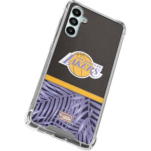 NBA Los Angeles Lakers Retro Palms Galaxy A15 5G Clear Case