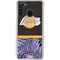NBA Los Angeles Lakers Retro Palms Galaxy A21 Clear Case