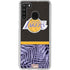 NBA Los Angeles Lakers Retro Palms Galaxy A21 Clear Case