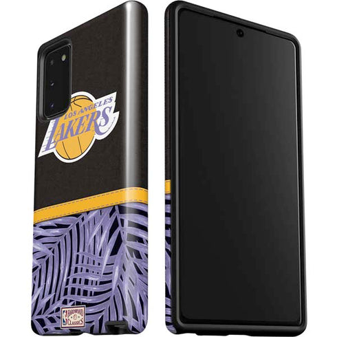 NBA Los Angeles Lakers Retro Palms Galaxy Note20 5G Pro Case
