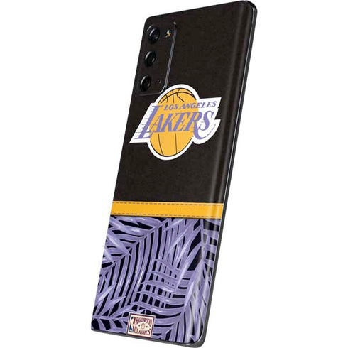 NBA Los Angeles Lakers Retro Palms Galaxy Note20 5G Skin