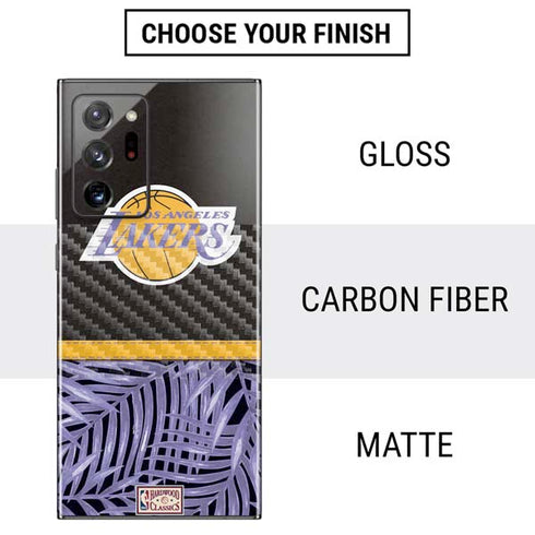 NBA Los Angeles Lakers Retro Palms Galaxy Note20 Ultra 5G Skin