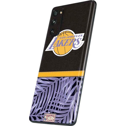 NBA Los Angeles Lakers Retro Palms Galaxy S20 Fan Edition Skin