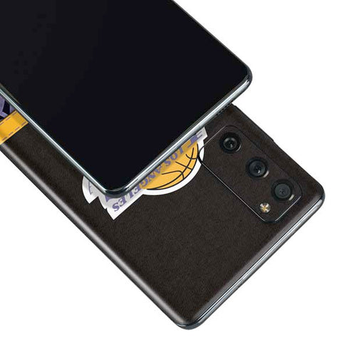 NBA Los Angeles Lakers Retro Palms Galaxy S20 Fan Edition Skin