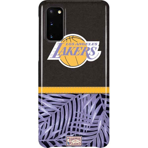 NBA Los Angeles Lakers Retro Palms Galaxy S20 Lite Case