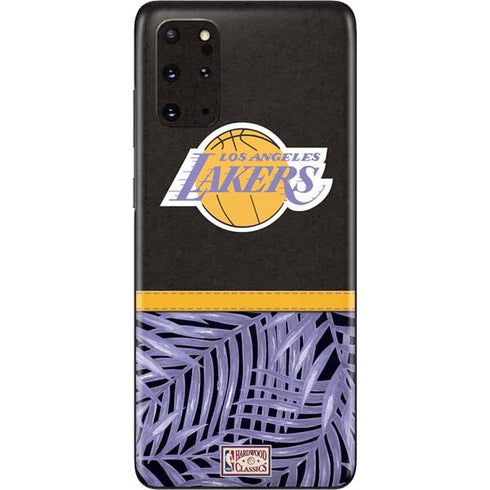 NBA Los Angeles Lakers Retro Palms Galaxy S20 Plus Skin
