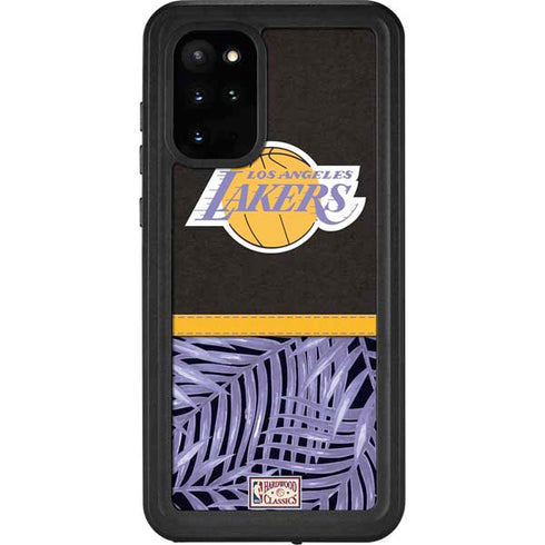 NBA Los Angeles Lakers Retro Palms Galaxy S20 Plus Waterproof Case