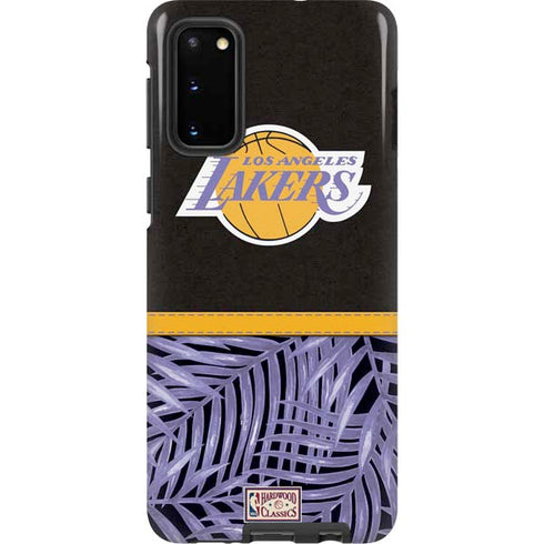 NBA Los Angeles Lakers Retro Palms Galaxy S20 Pro Case