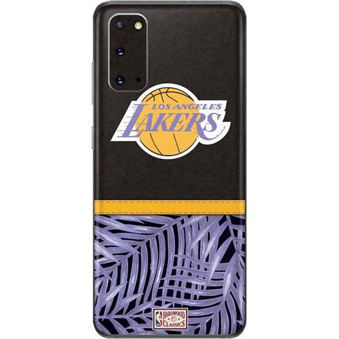 NBA Los Angeles Lakers Retro Palms Galaxy S20 Skin