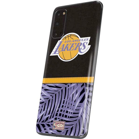 NBA Los Angeles Lakers Retro Palms Galaxy S20 Skin