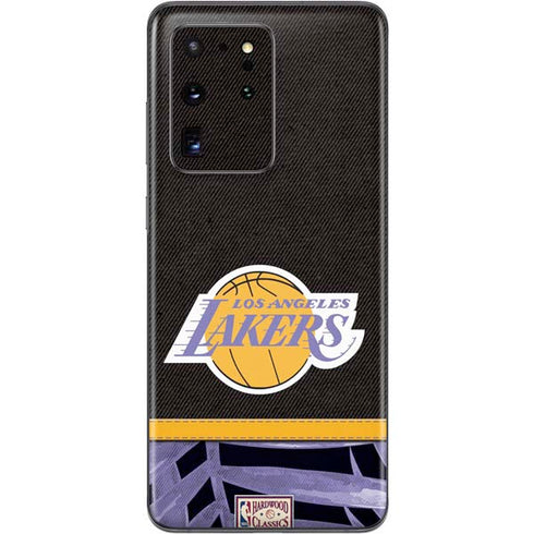 NBA Los Angeles Lakers Retro Palms Galaxy S20 Ultra 5G Skin