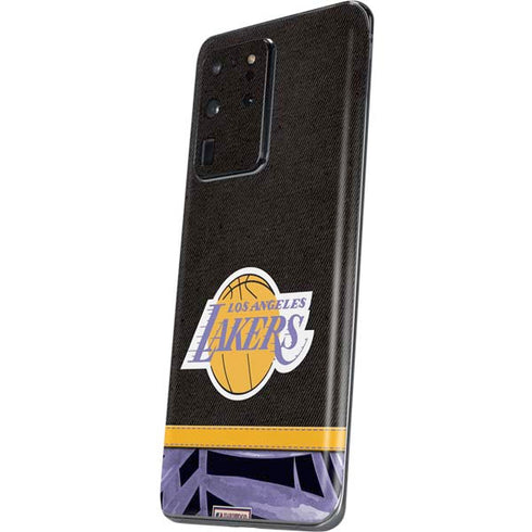 NBA Los Angeles Lakers Retro Palms Galaxy S20 Ultra 5G Skin