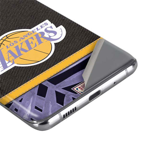 NBA Los Angeles Lakers Retro Palms Galaxy S20 Ultra 5G Skin