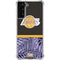 NBA Los Angeles Lakers Retro Palms Galaxy S21 FE Clear Case