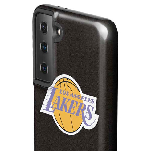 NBA Los Angeles Lakers Retro Palms Galaxy S21 FE Pro Case