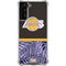 NBA Los Angeles Lakers Retro Palms Galaxy S21 Plus 5G Clear Case