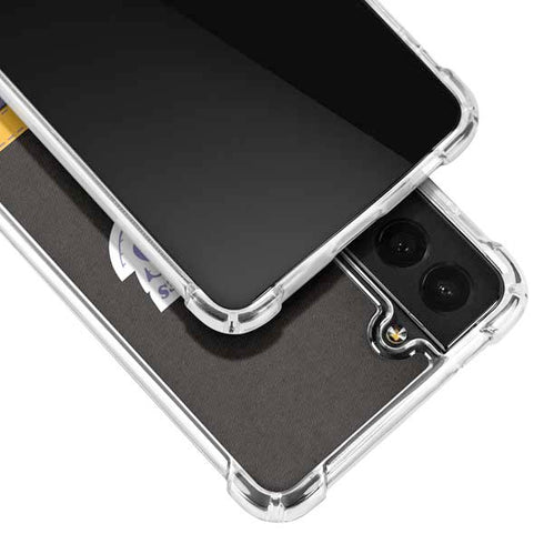 NBA Los Angeles Lakers Retro Palms Galaxy S21 Plus 5G Clear Case