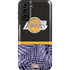 NBA Los Angeles Lakers Retro Palms Galaxy S21 Plus 5G Pro Case