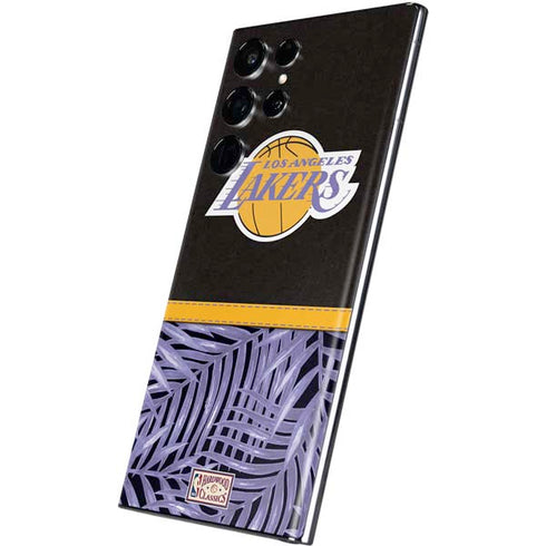 NBA Los Angeles Lakers Retro Palms Galaxy S22 Ultra Skin
