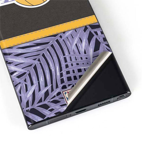 NBA Los Angeles Lakers Retro Palms Galaxy S22 Ultra Skin