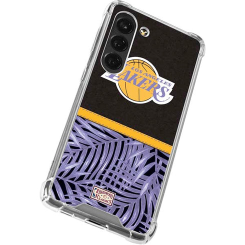 NBA Los Angeles Lakers Retro Palms Galaxy S23 Clear Case