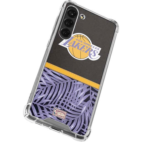 NBA Los Angeles Lakers Retro Palms Galaxy S23 Plus Clear Case