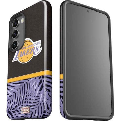 NBA Los Angeles Lakers Retro Palms Galaxy S23 Pro Case