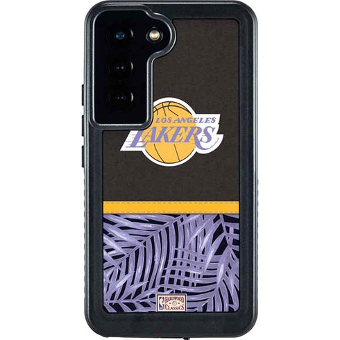 NBA Los Angeles Lakers Retro Palms Galaxy S23 Waterproof Case