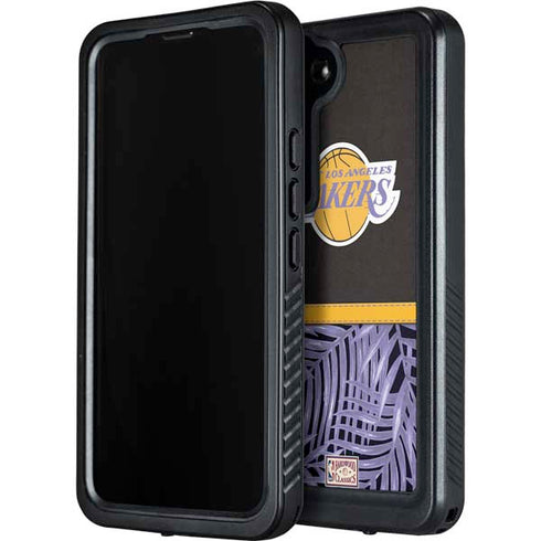 NBA Los Angeles Lakers Retro Palms Galaxy S23 Waterproof Case