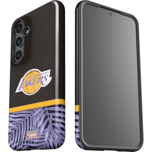 NBA Los Angeles Lakers Retro Palms Galaxy S24 Plus Impact Case