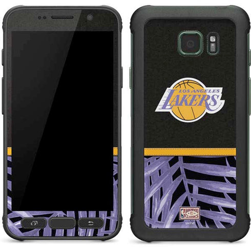 NBA Los Angeles Lakers Retro Palms Galaxy S7 Active Skin