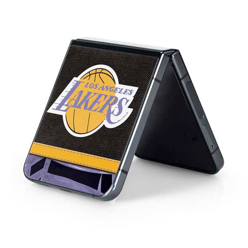 NBA Los Angeles Lakers Retro Palms Galaxy Z Flip5 5G Skin