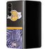 NBA Los Angeles Lakers Retro Palms Galaxy Z Fold4 5G Skin