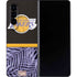 NBA Los Angeles Lakers Retro Palms Galaxy Z Fold4 5G Skin