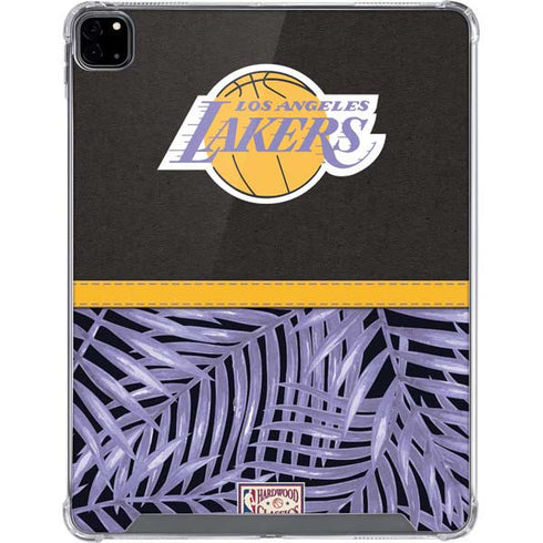 NBA Los Angeles Lakers Retro Palms iPad Pro 12.9in (2020) Clear Case