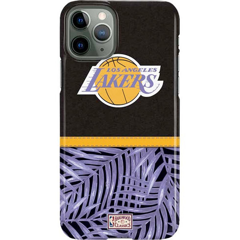NBA Los Angeles Lakers Retro Palms iPhone 11 Pro Lite Case