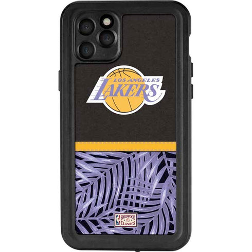 NBA Los Angeles Lakers Retro Palms iPhone 11 Pro Max Waterproof Case