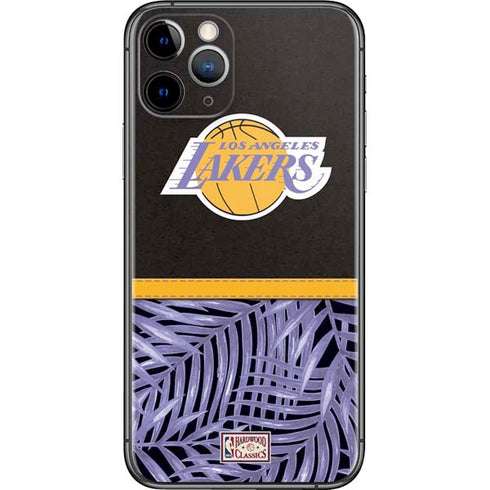 NBA Los Angeles Lakers Retro Palms iPhone 11 Pro Skin