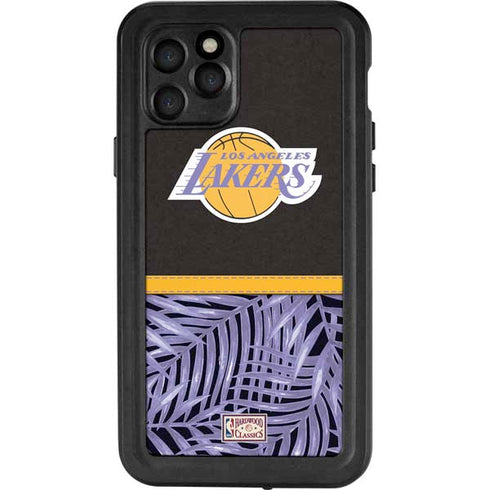 NBA Los Angeles Lakers Retro Palms iPhone 11 Pro Waterproof Case