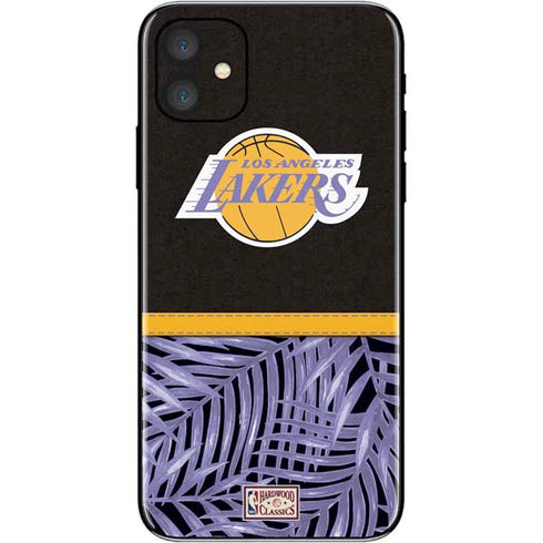 NBA Los Angeles Lakers Retro Palms iPhone 11 Skin