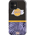 NBA Los Angeles Lakers Retro Palms iPhone 12 Impact Case