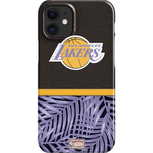 NBA Los Angeles Lakers Retro Palms iPhone 12 Mini Lite Case